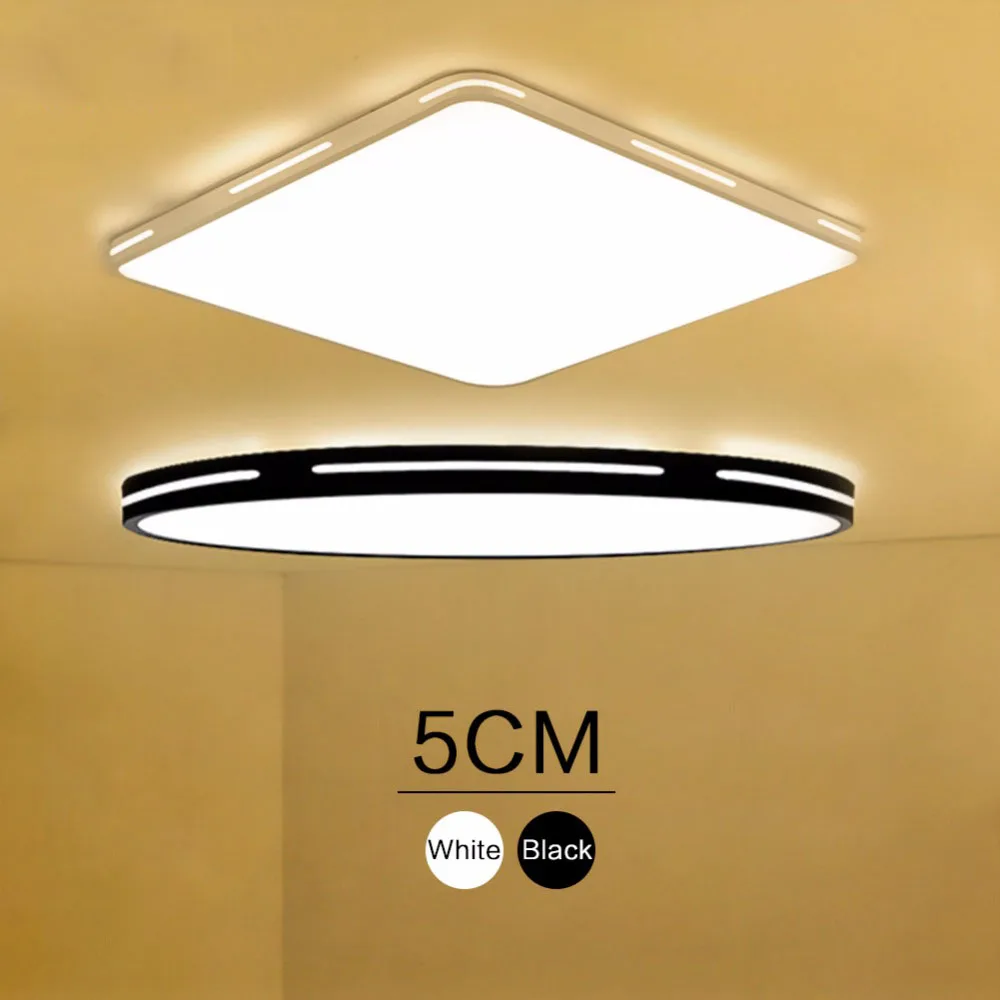 

Modern LED Ceiling Lights Simple Decoration Fixtures for Study Dining Room Bedroom Living Room Balcony Ceiling Lamp AC90-265V