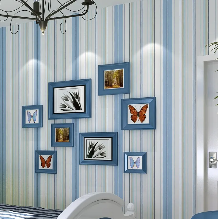 Legno Su Ordinazione A Righe Carta Da Parati Vintage Wood
