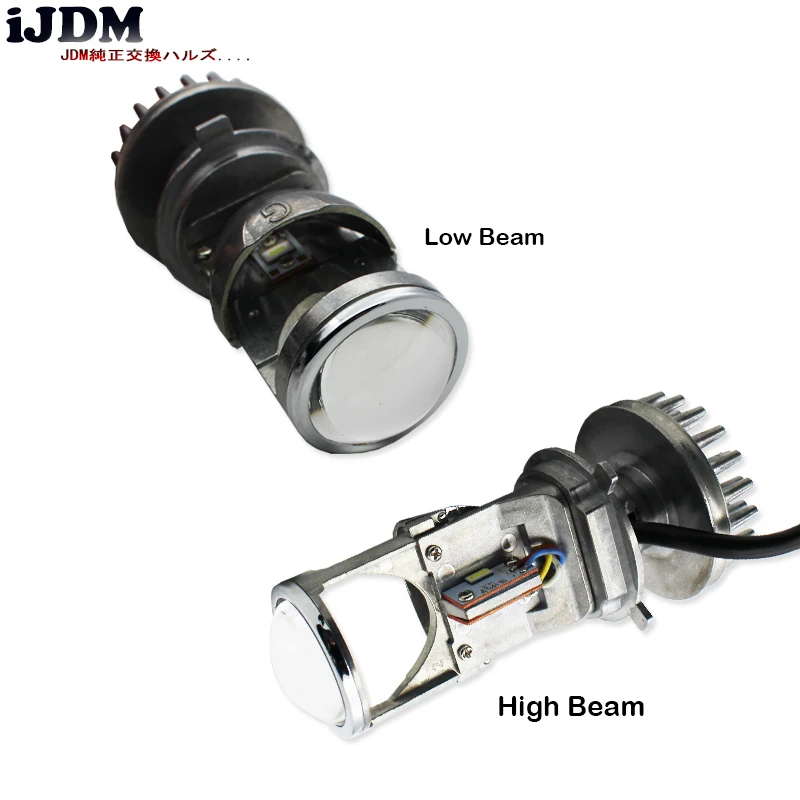 IJDM Plug N Play H4 светодиодный/9003 Двойной Луч Hi/Lo высокая мощность светодиодный лампы