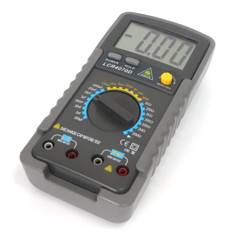 LCR4070D Цифровой мультиметр сопротивления, емкости и индуктивности, Измеритель LCR
