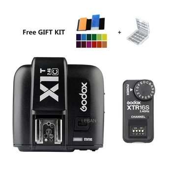 

Godox XTR-16S Wireless 2.4G Power Control Flash Receiver + X1T-C TTL Wireless Transmitter For Canon V850 V860C V860N Flash