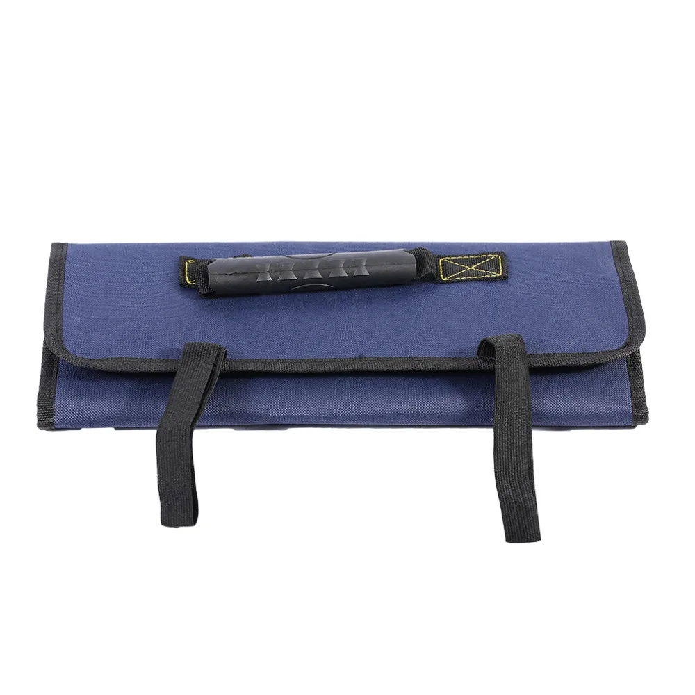 Utility Bag Multifunctional Oxford Canvas Chisel Roll Rolling Repairing Tool  Practical with Carrying Handles 3 Colors