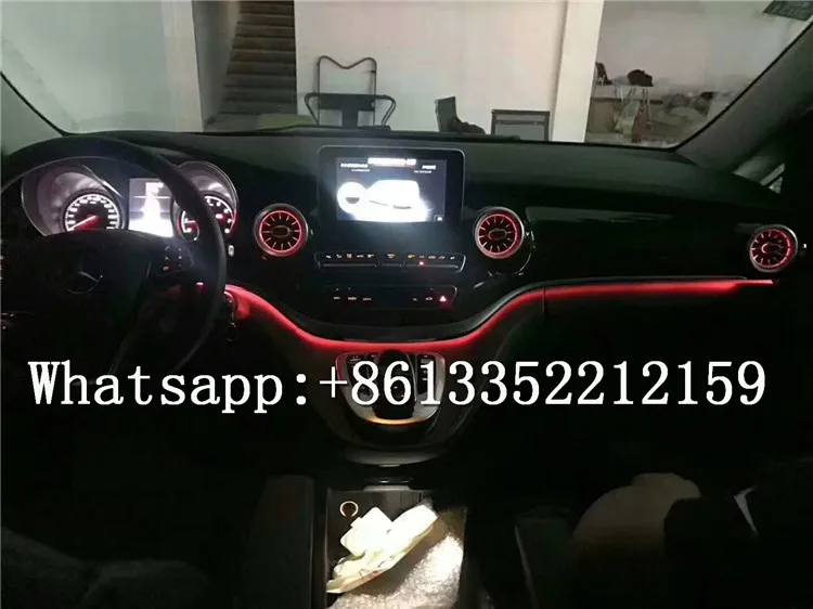 V class air conditoin cover fit for V-class W447 W639 W638 air-condition cover with 12 color 4 or 2 pieces interior vents cover  (8)