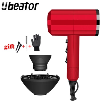 

Electric Hair Dryer New Design Hair Drying Machine No Hair Injury Water Ions Hair Blower 210-240V Hot/Cold Wind With Air Collect