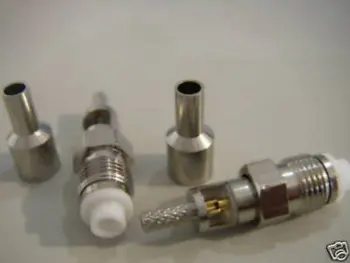 

FME Female Crimp Connector For RG316 RG174 RG178 MX2 50