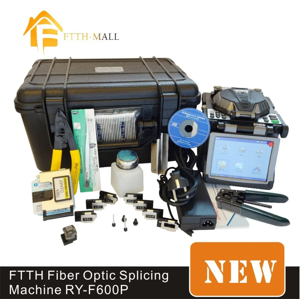 

Original Ruiyan RY-F600P FTTH Fiber Optic Splicing Machine Fusion Splicer