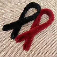 105cm Bag Strap Gold Buckle Handbag Fuzzy Straps Fur Replacement Bag Belt Adjustable Handle for Women Shoulder Bags Accessories nylon bag straps colorful belt diy accessories replacement women adjustable shoulder crossbody bag handbag strap handle kz151307
