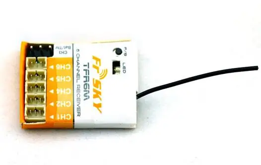 

Newest FrSky 2.4Ghz 6CH Receiver TFR6M Micro Receiver FASST Compatible for RC Drone DIY Quadcopter Free Shipping