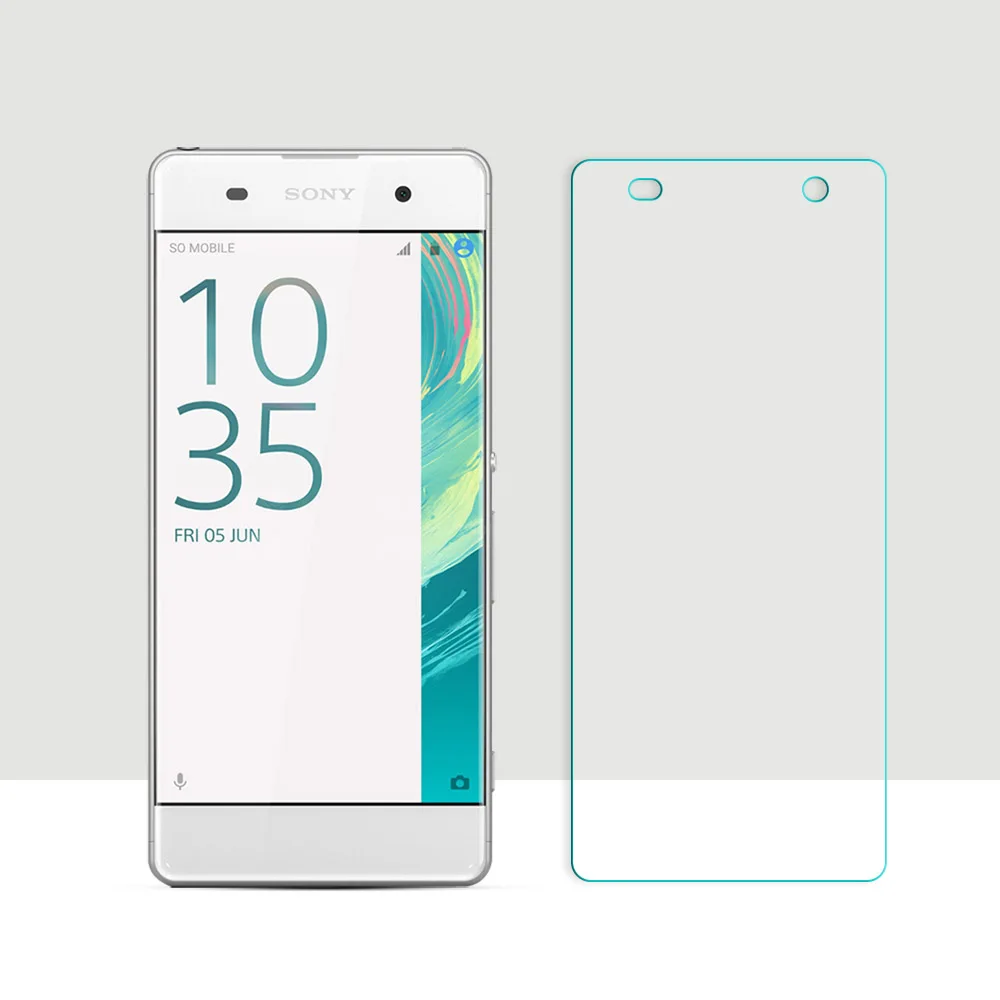 2.5D закругленные края экрана для Sony Xperia XA закаленное стекло защита передняя HD