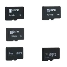 Высокое качество! 200 шт. 64 Мб 128 МБ 256 МБ 512 МБ 1 Гб 2 Гб TF карта TransFlash карты Micro SD карты MicroSD карты для мобильного телефона