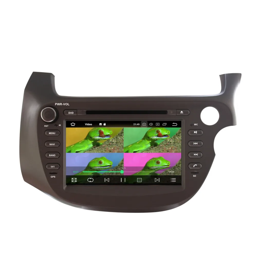 Best 2 Din 4GB RAM Android 8.0 Octa Core Car Auto Radio Stereo For Honda Fit/Jazz Right Hand Driving 2007-2013 GPS Navigation WIFI 4