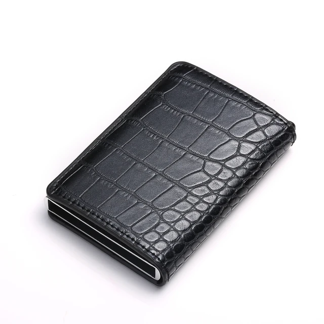 Bycobecy 2021 etui na karty kredytowe portfel mężczyźni kobiety RFID skrzynka aluminiowa Vintage Crazy Horse skóra PU posiadacz karty bankowej tanie i dobre opinie Unisex CN (pochodzenie) Other 6 5cm X-12ACC 10cm Id posiadacze kart Bez suwaka KARTA KREDYTOWA Crazy Horse PU Leather Bycobecy 2021 etui na karty kredytowe portfel mężczyźni kobiety RFID skrzynka aluminiowa Vintage Crazy Horse skóra PU posiadacz karty bankowej tanie i dobre opinie Unisex CN (pochodzenie) Other 6 5cm X-12ACC 10cm Id posiadacze kart Bez suwaka KARTA KREDYTOWA Crazy Horse PU Leather