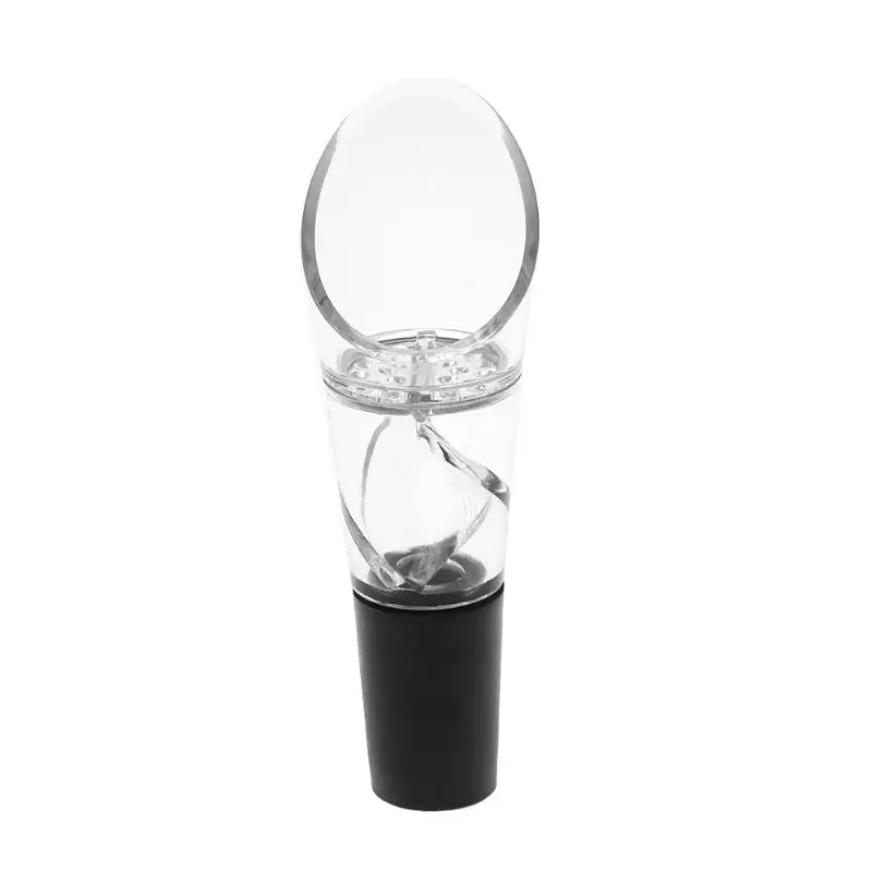 

1Pc Red Wine Aerating Pourer Spout Decanter Wine Aerator Quick Aerating Pouring Tool Portable Travel Red Wine Aerator Pourer
