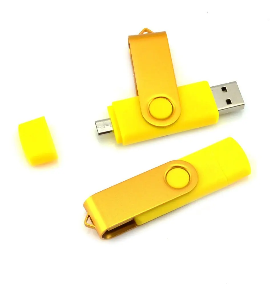 Original real capacity USB Flash drive 16GB OTG 2 in 1 Pen drive 4GB 8GB 32GB 64GB 128GB