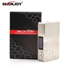 100% первоначально Smokjoy talos 70 Вт контроля температуры поле mod Smokjoy TC mod электронная сигарета мод испаритель VAPE кальян mod