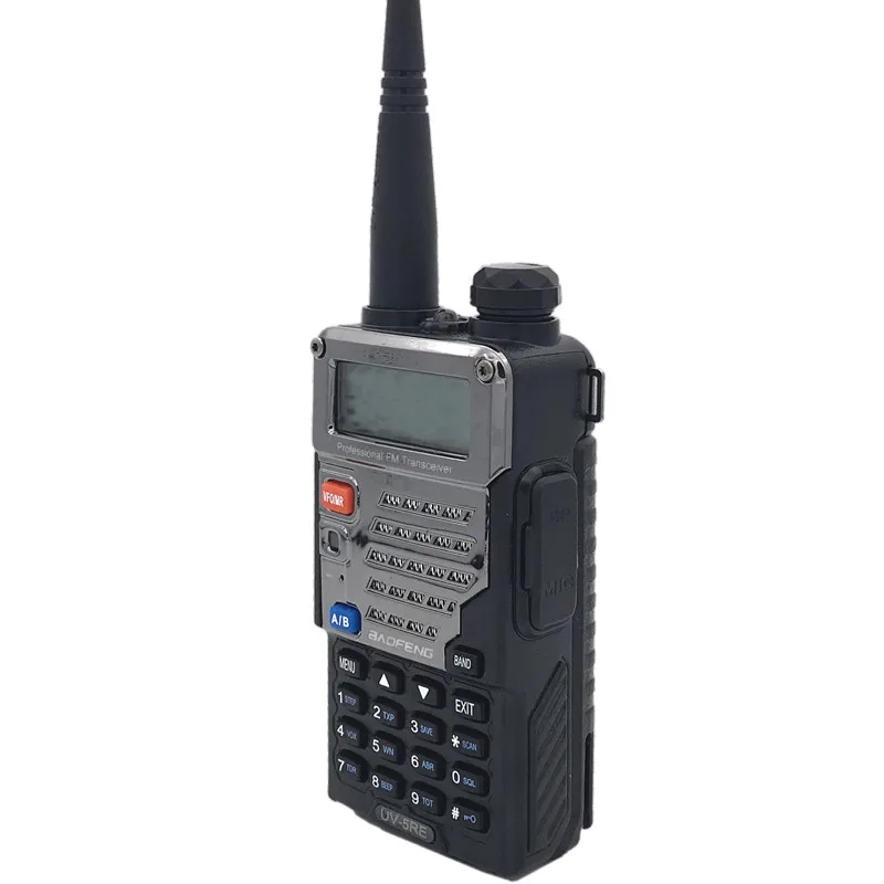 2 шт. BAOFENG UV-5RE рация UHF VHF Портативный CB радио PTT Полиция Сканер UV-5R UV-5RA UV-5RE плюс Walky Talky профессионалом