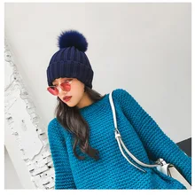 MLTBB Модная хлопковая вязаная шапка для волос модная зимняя шапка женская однотонная Вязаная хлопковая шапка женская шапка Skullies