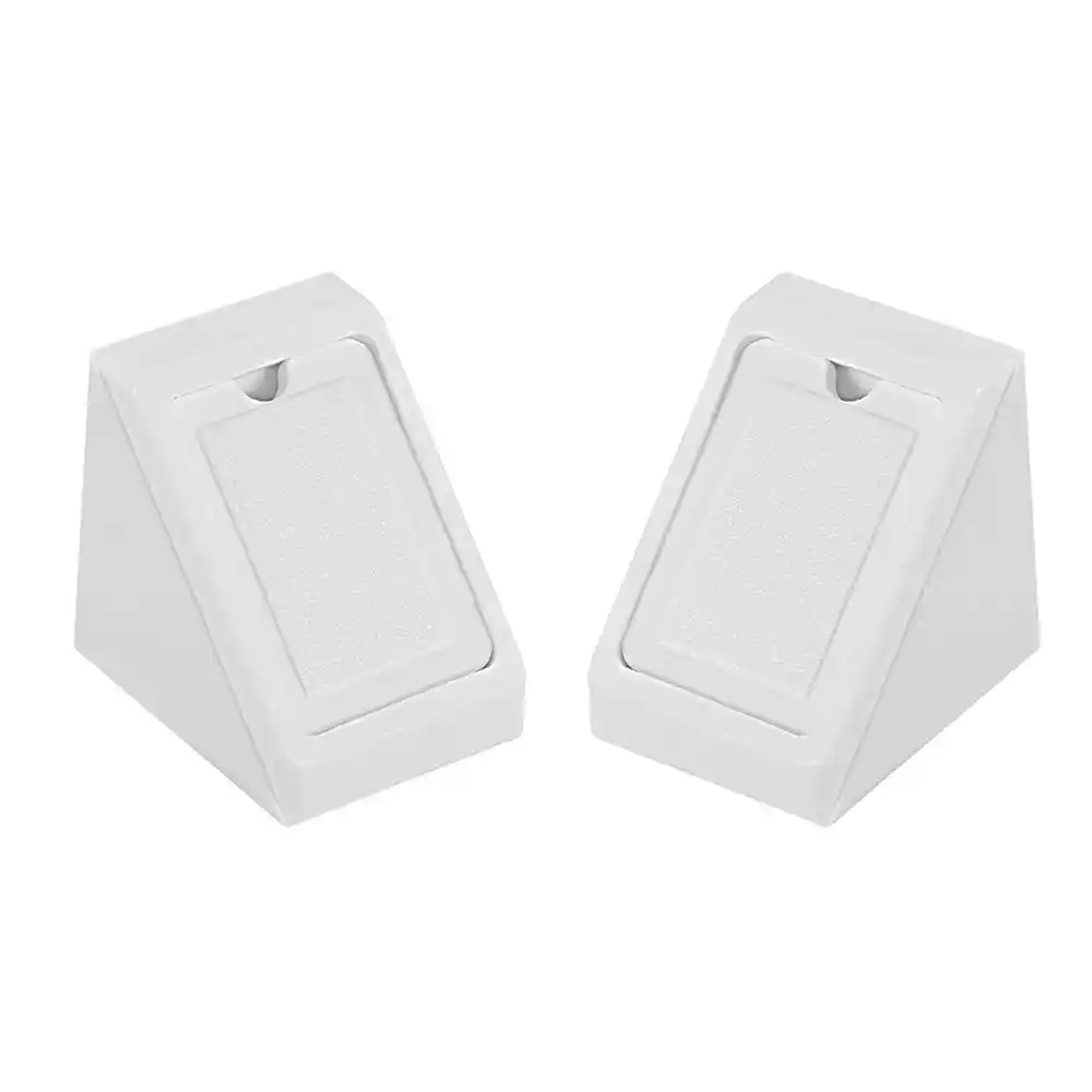 Uxcell 50pc 100pcs 20x20x17 5mm Plastic Corner Braces Shelf