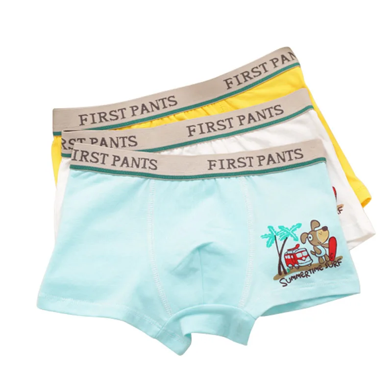 Buy Boy Cotton Underwear Children's Boxer Briefs Boys