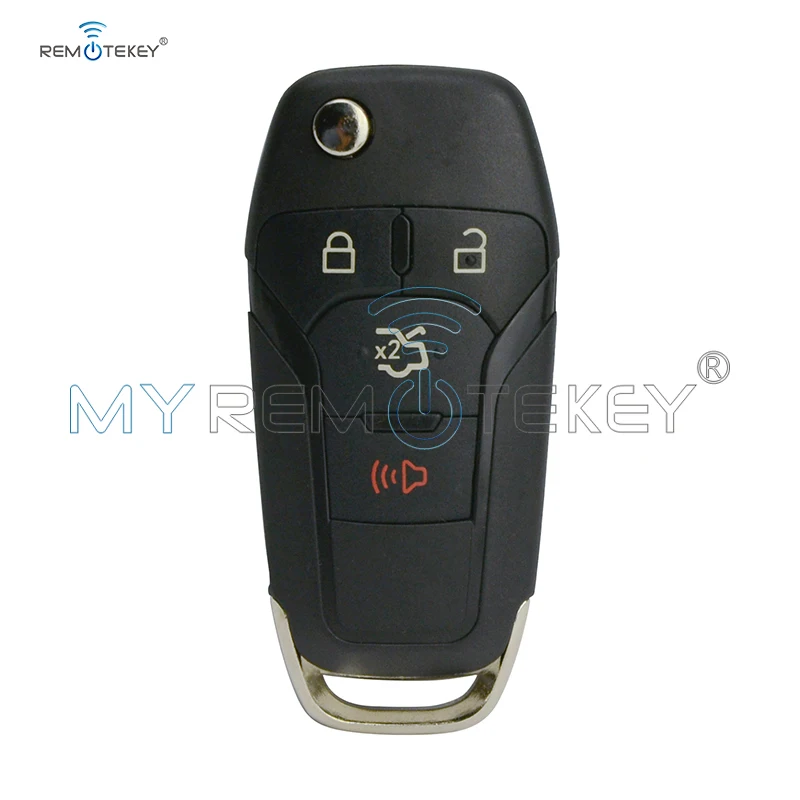 

Smart key case shell 4 button N5F-A08TAA for Ford Fusion car key replacement Remtekey