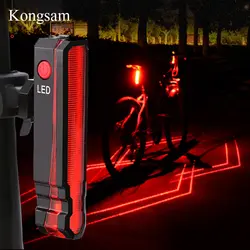 GIYO USB Перезаряжаемый велосипедный задний Фонарь велосипедный светодио дный фонарь MTB Горный водостойкий велосипедный задний