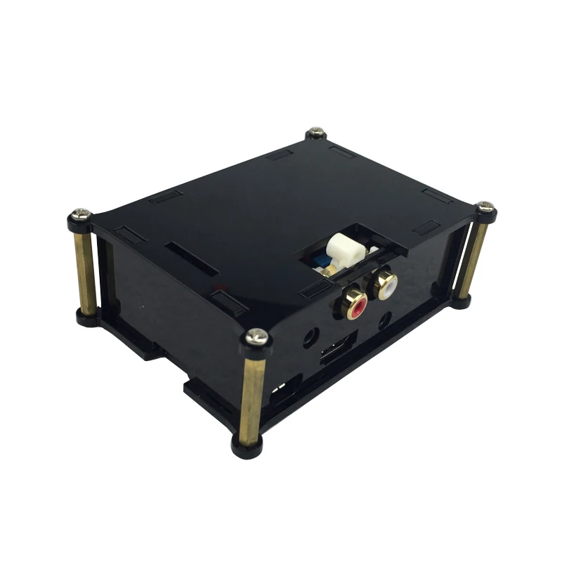Чехол Raspberry Pi для аналоговой аудиоплаты акриловый чехол Hi Fi DAC коробка звуковой