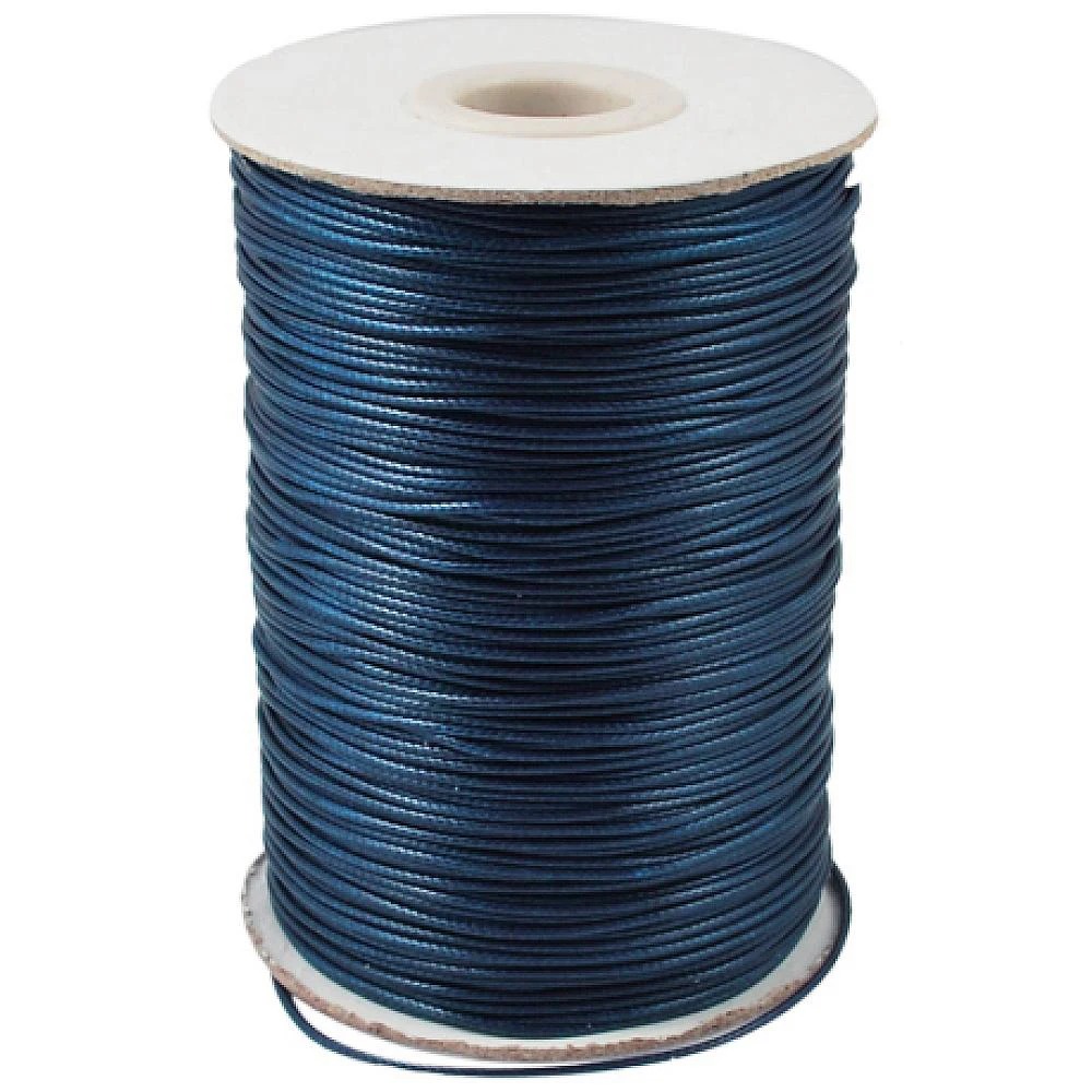 Pandahall Approx 185 yards/roll 0.5mm Waxed Polyester Cords Beading