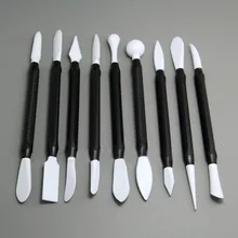 Новинка, для возраста от 9 ПК для выпечки тортов с помадной начинкой декоративная форма помадка, мастика сахар Цветочная композиция моделирующие Инструменты Набор