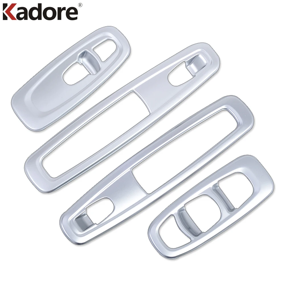 

For Renault Kadjar 2016 2017 2018 2019 Car Inner ABS Matte Door Window Switch Panel Cover Trim Interior Accessories