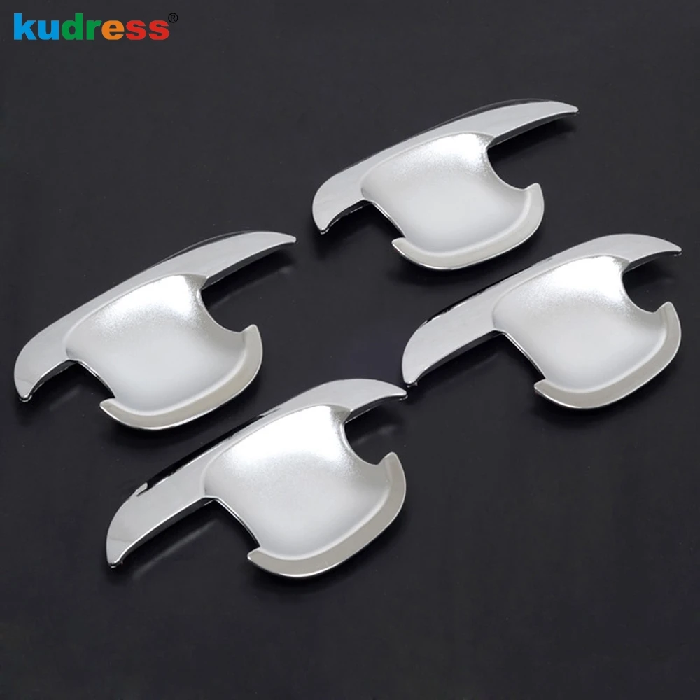 4 шт. хромированные накладки на дверные ручки для KIA Sportage 2008 2009 2010|door handle bowl covers|chrome