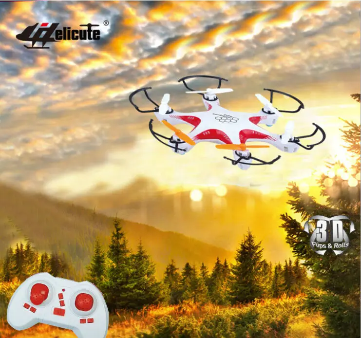 Free Shipping M803R Mini font b drone b font 2 4GHz 4CH 6 Axis Gyro 3D
