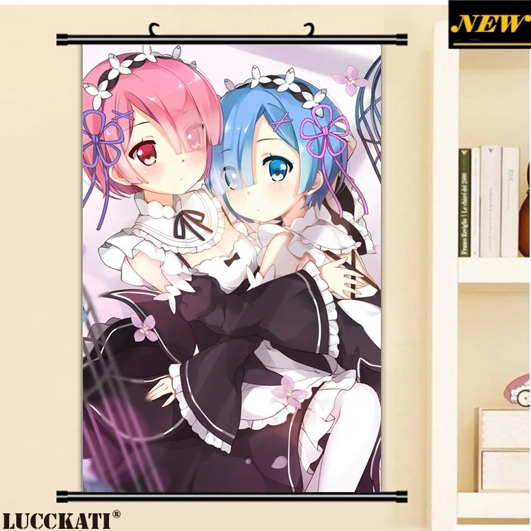 40x60 см re: ноль Hajimeru Isekai Seikatsu rezero rem ОЗУ cameltoe мультфильм аниме стены картина