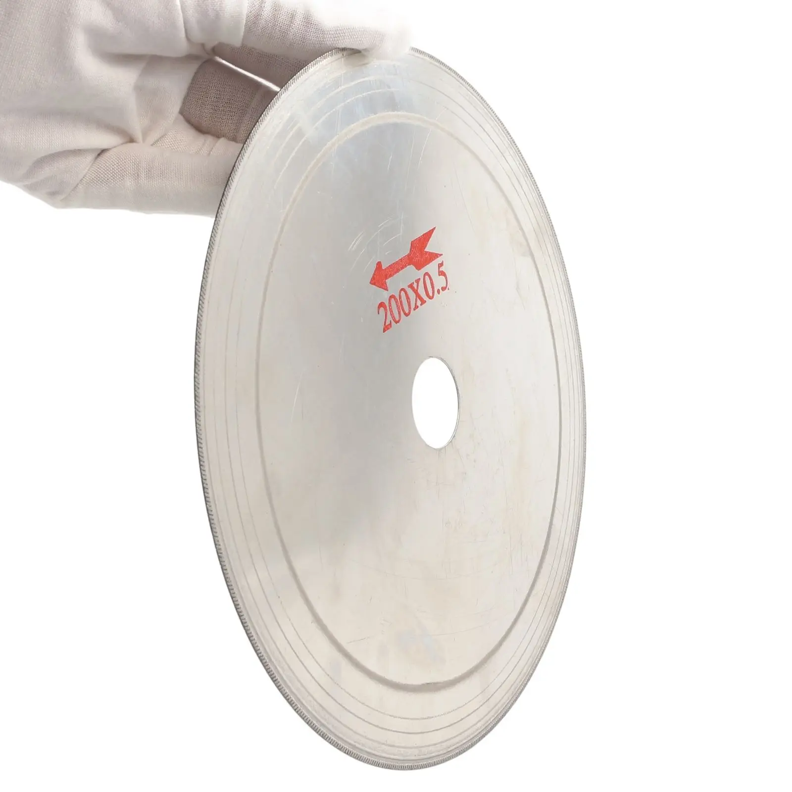 5Pcs 8" inch 200 mm Ultra-thin Diamond Lapidary Saw Blade Cutting Disc 0.65 Rim ILOVETOOL