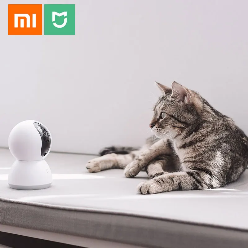 Оригинальная смарт камера Xiaomi Mijia с Wi Fi ip веб 1080P углом обзора 360 градусов