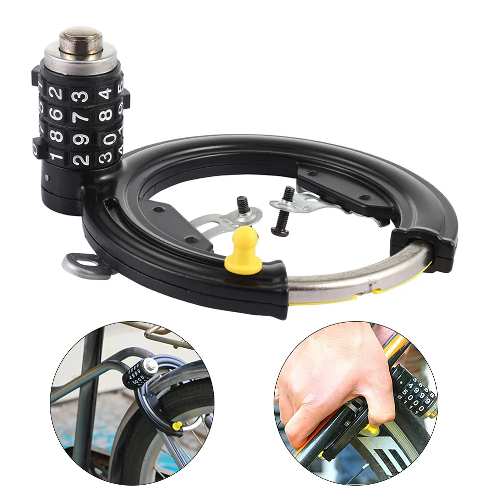 Outlife Bicycle Horseshoe Lock 4 Number Passwordin Bicycle Lock from