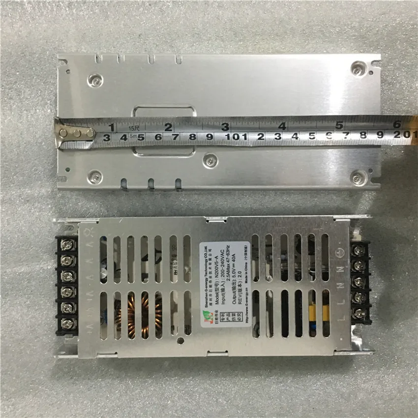 Светодиодный дисплей, посвященный источника питания 5V40A 200 Вт, может контролировать 6 шт. p2.5/p3/p4/p5/p6/p8/p10 модули