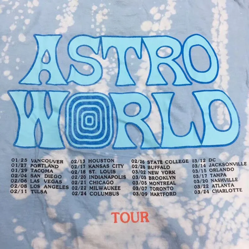 19ss с изображением Трэвиса Скотта Astroworld No bystomers Футболка мужская W 1:1 Лучшие качества летние футболки с изображением Трэвиса Скотта ASTROWORLD футболки