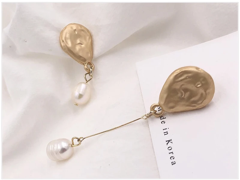 Long Pearl Earrings (2)