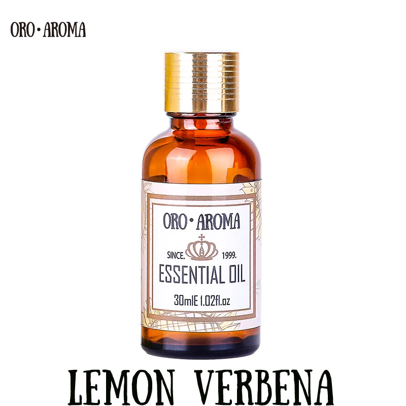 

Famous brand oroaroma lemon verbena oil body face skin care spa message fragrance lamp Aromatherapy lemon verbena essential oil