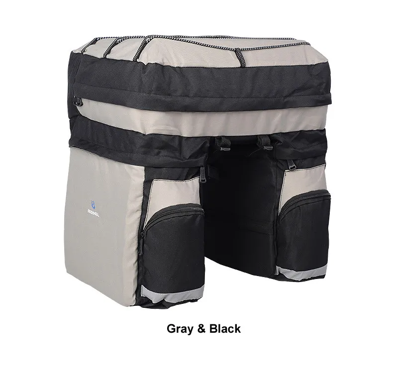 Clearance ROSWHEEL 60L Waterproof Bicycle Panniers with Rain Cover Bike Bags Double Side Rear Rack Tail Seat Trunk Bag Pannier 12 Clearance ROSWHEEL 60L Waterproof Bicycle Panniers with Rain Cover Bike Bags Double Side Rear Rack Tail Seat Trunk Bag Pannier 12