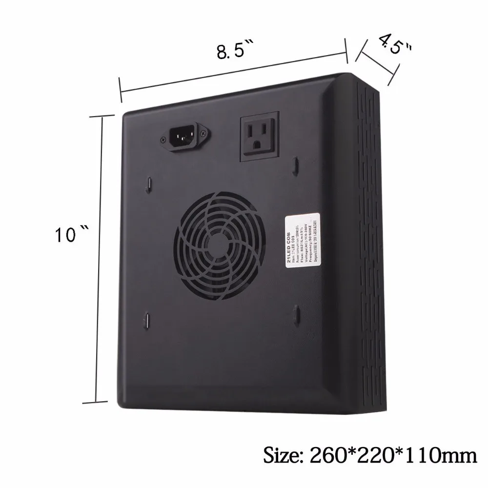 300 Вт COB LED Grow Light полный спектр для комнатных гидропонных теплиц растений все