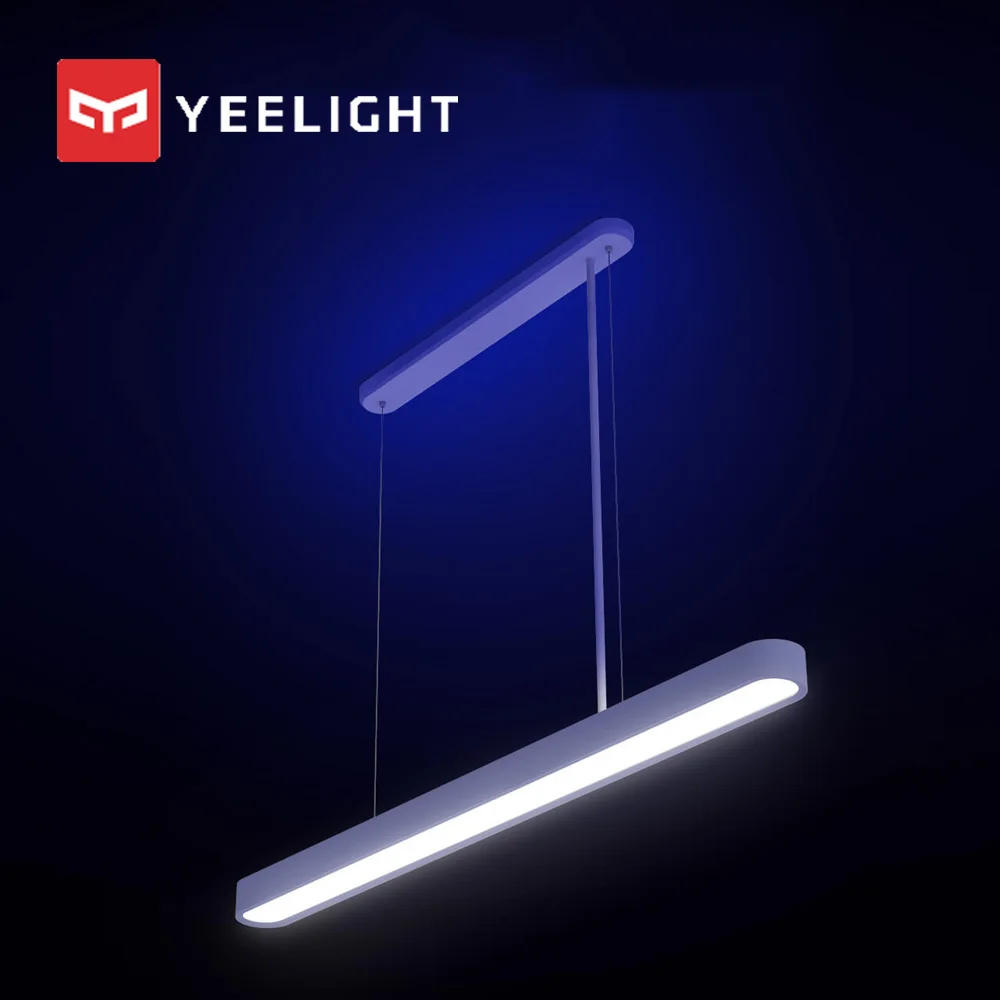 Original Xiaomi Mijia Yeelight Meteorite LED Smart restaurant chandelier Smart Dinner Pendant Lights Work with Mi Home APP - Цвет: White