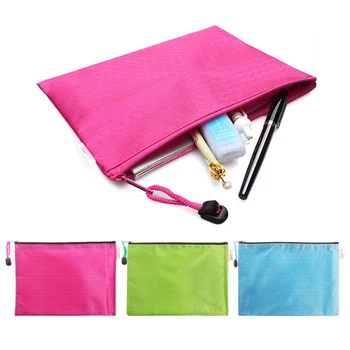 

Document Bag A5 Zipper File Pocket Storage Organizer School Office Waterproof W15