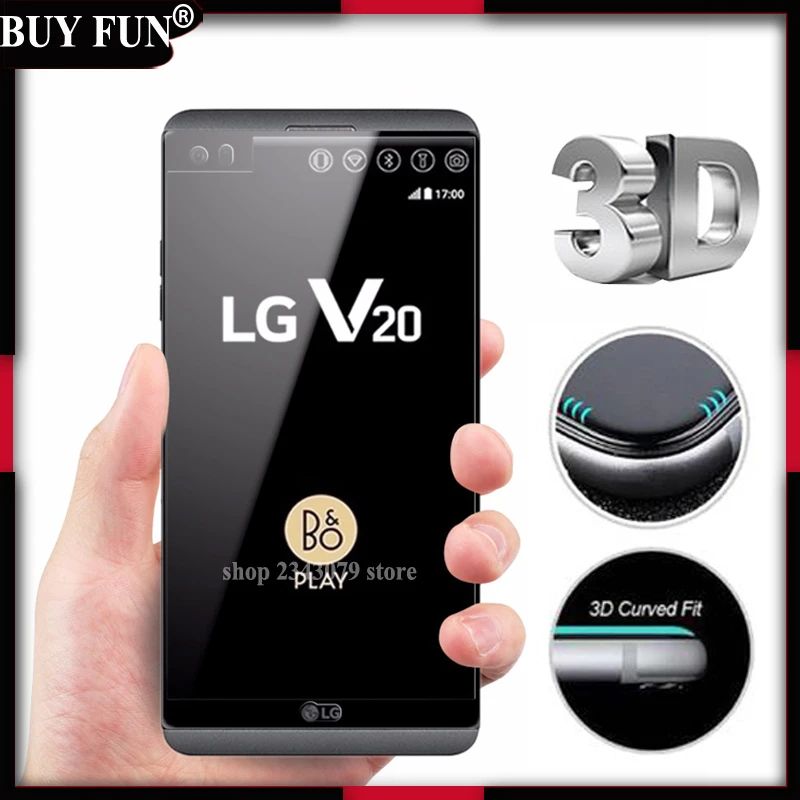 3D 9H закаленное стекло для LG V20 Защита экрана полное покрытие для LG V 20 стеклянный чехол Exprolsion Защита от царапин защитная пленка