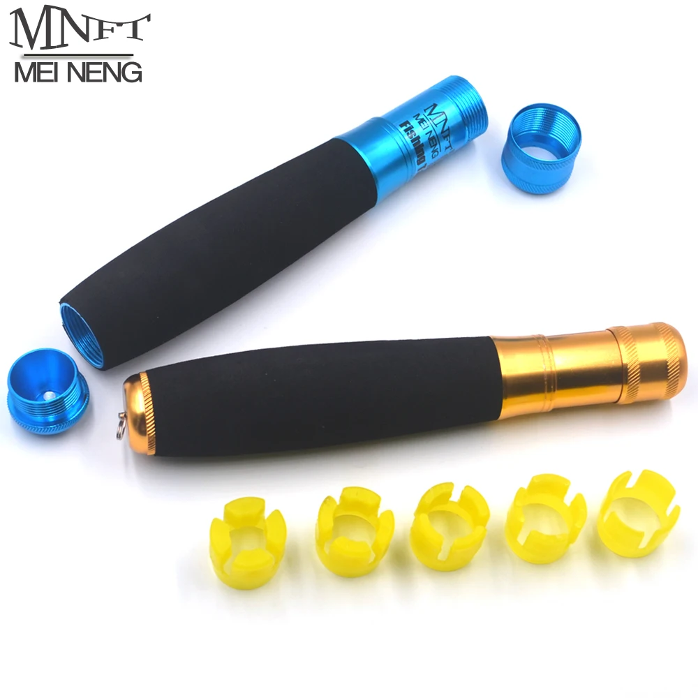 

MNFT 2Sets Aluminum Alloy & EVA Fishing Rod Handle Kit DIY Rod Multi-function Fishing Rod Change Handle
