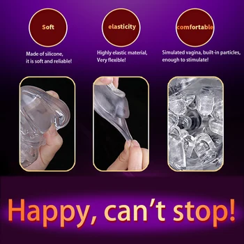 Automatic Thrusting Piston Male Masturbation Cup TPE Vagina Oral Pussy Licking Vibrator Blowjob Sucking Sex Toy For Men Sex Shop 5