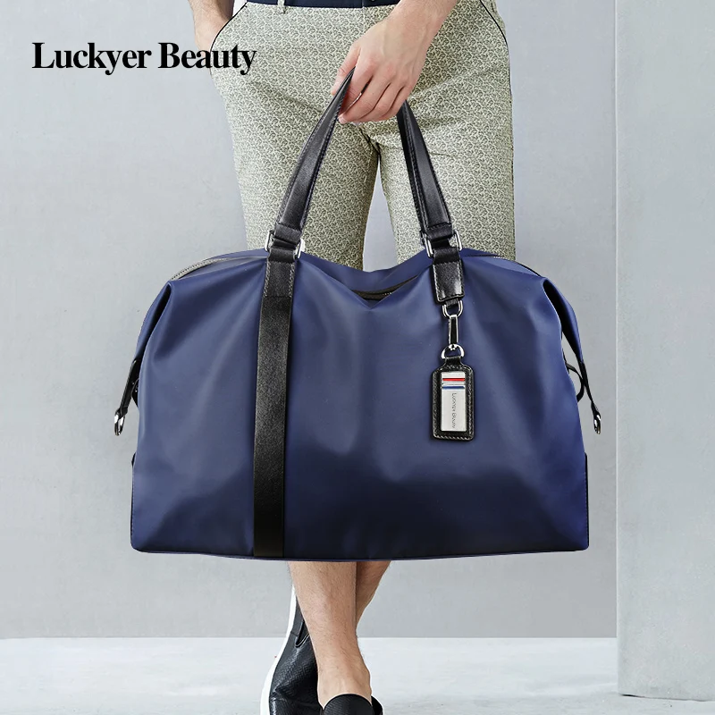 Luckyer Beauty 2017 Модные мужские дорожные сумки высокого качества нейлоновая сумка