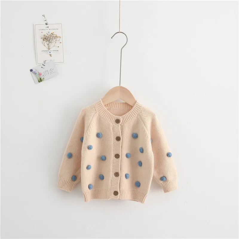 

Girls 2019 autumn new cardigan sweater