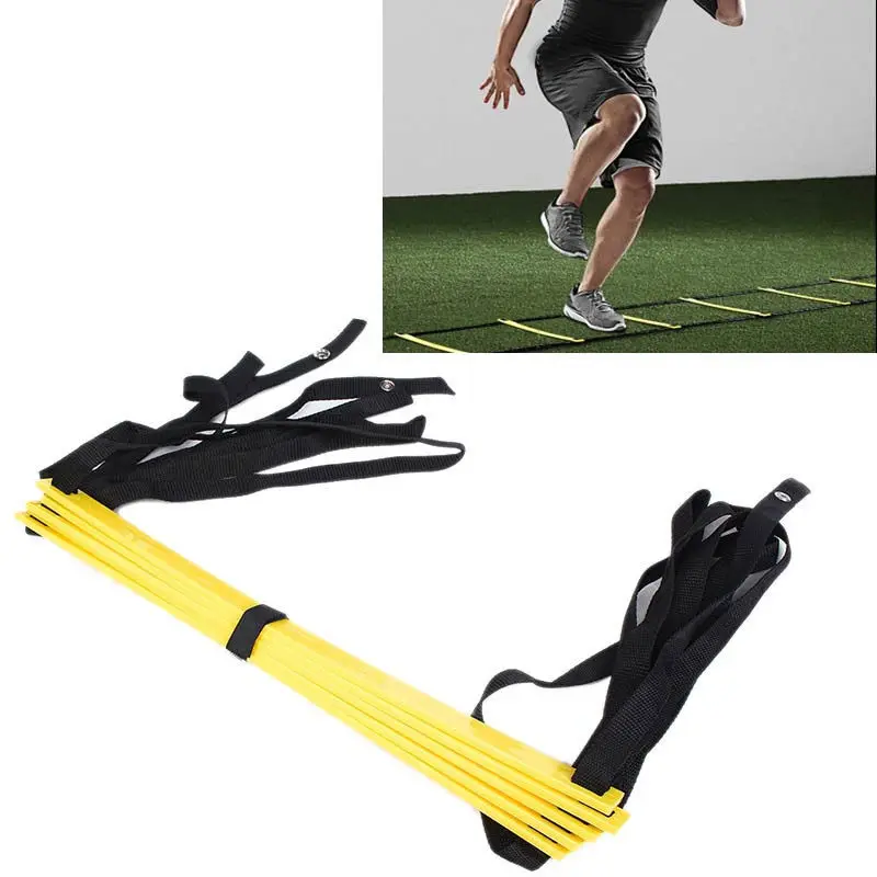 Football Training Straps Durable Nylon Ladder 6 12 18 Rung Agility