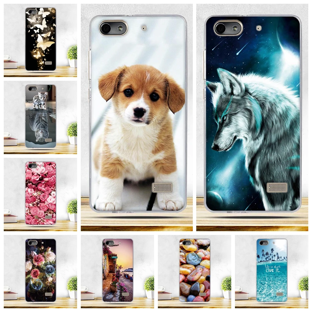 Funda de teléfono para Honor 4C / G Play Mini, carcasa trasera suave 3D TPU para Huawei G Play Mini Honor 4C, carcasa protectora|case for huawei honor|phone casescase for huawei -